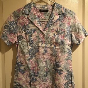 Tommy Bahama Que Sera-Serafina Linen Camp Shirt